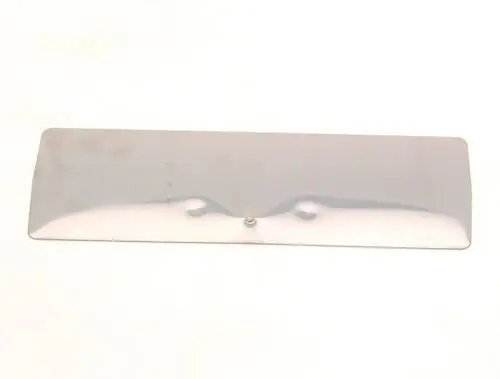 Metallisches Abschirmblech von Bosch, rechteckig, flach, glänzende Oberfläche, geeignet zur Abdeckung oder Isolation von Komponenten.